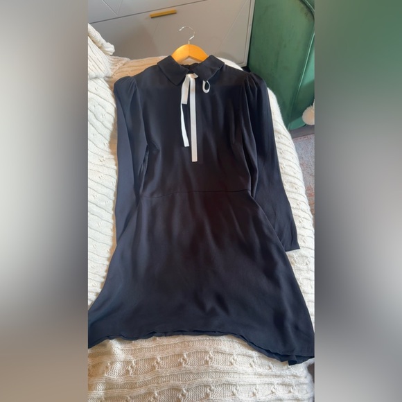 Reformation Rocco Dress In Black, size 2, brand new without tags, never worn. - Picture 14 of 16